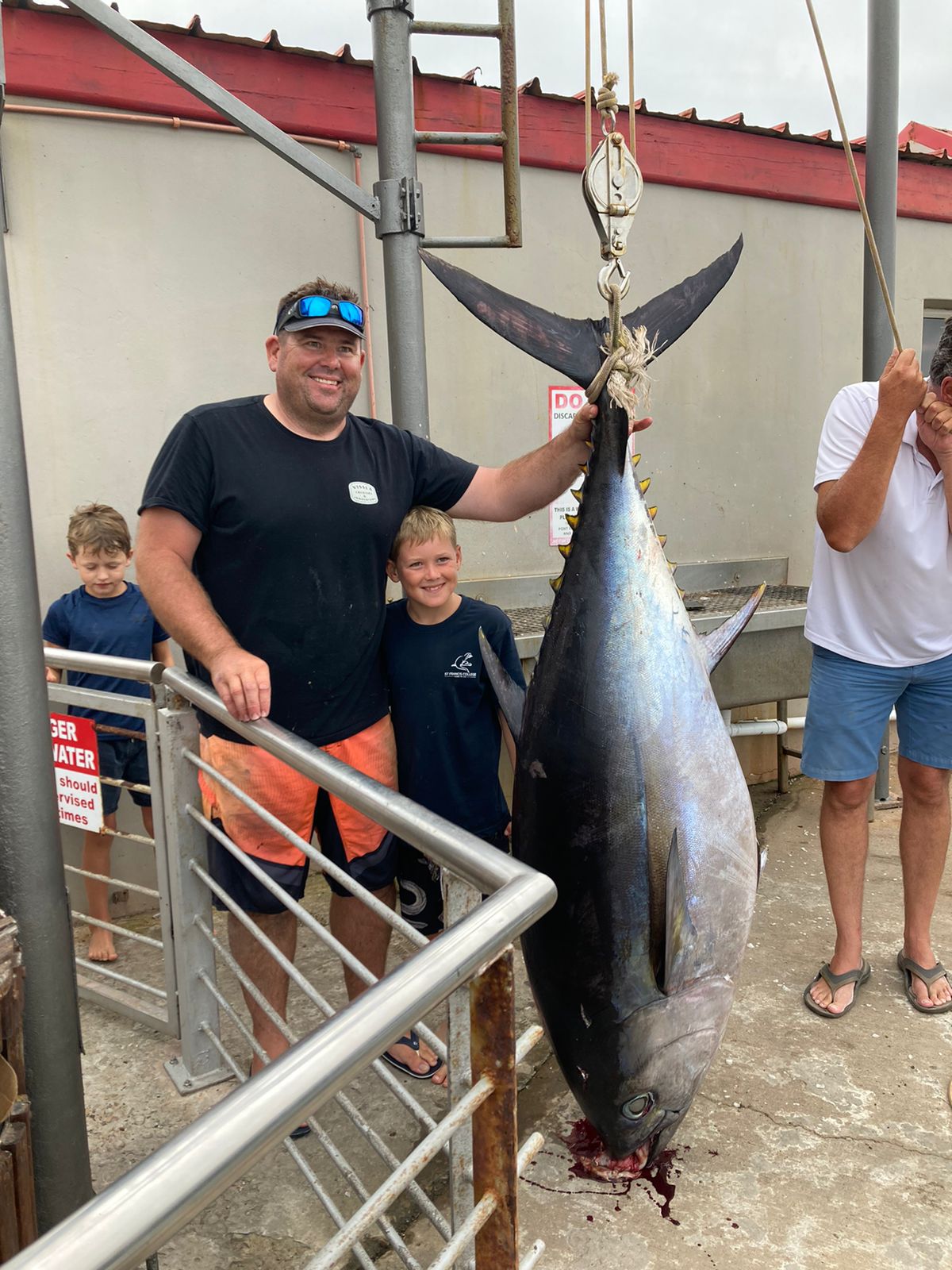 Southern Bluefin Tuna caught on secret downrigger rigger by Marc White off St. Frances South Africa 3.1